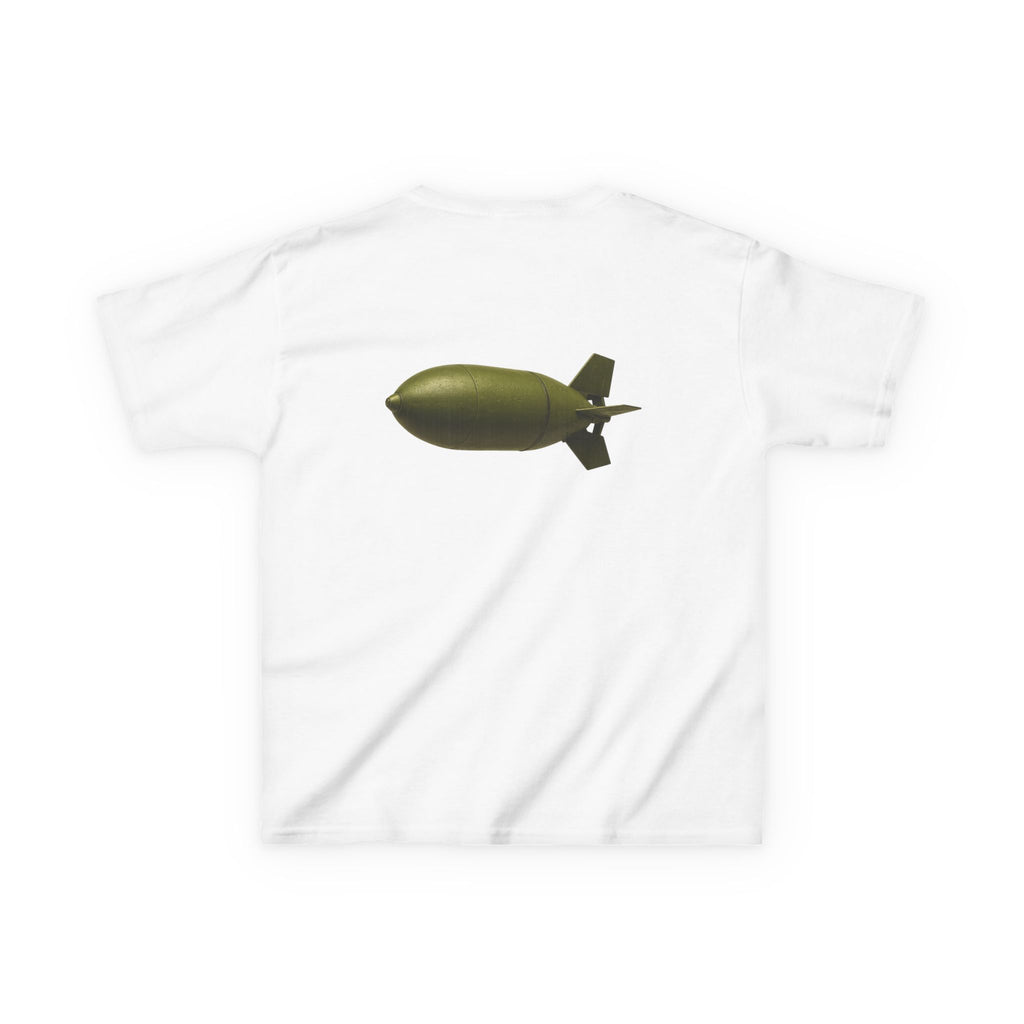 Kids Tee - Bombardiro Crocodilo Airplane Funny Character Shirt