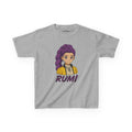 Kids KPOP DEMON HUNTERS RUMI Graphic Tee  Fun T-Shirts for Kids Stylish Casual
