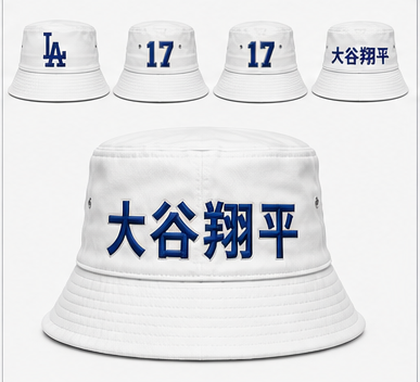 Japan Ohtani Signature Bucket Hat