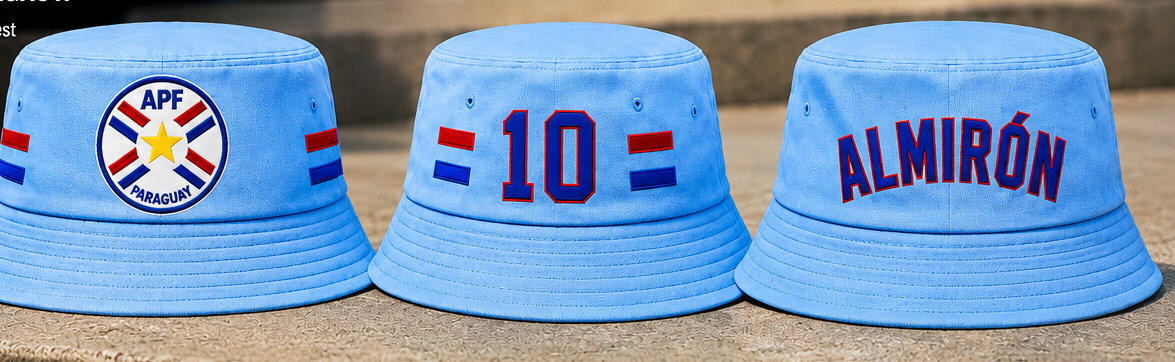 Paraguay Almirón Signature Bucket Hat