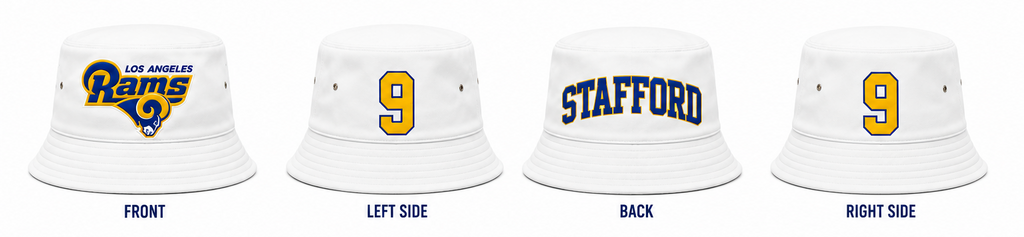 LA Rams Stafford Signature Bucket Hat