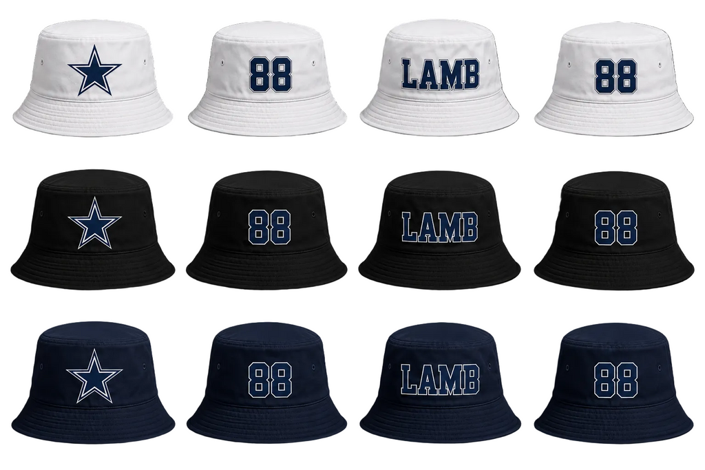Dallas Cowboys CeeDee Lamb Signature Bucket Hat