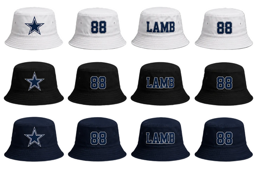 Dallas Cowboys CeeDee Lamb Signature Bucket Hat