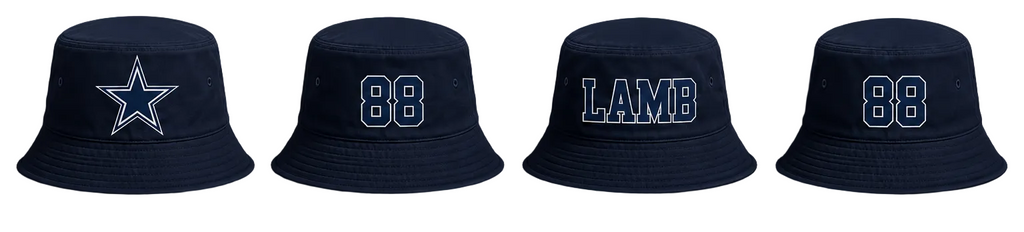 Dallas Cowboys CeeDee Lamb Signature Bucket Hat
