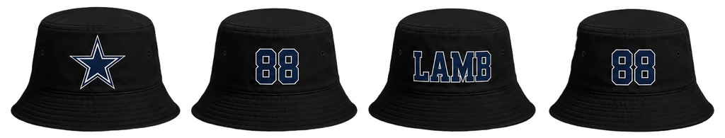 Dallas Cowboys CeeDee Lamb Signature Bucket Hat