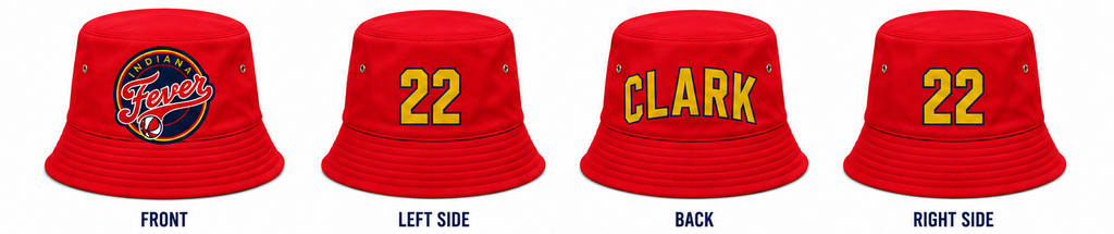 Indiana Fever Caitlin Clark Signature Bucket Hat
