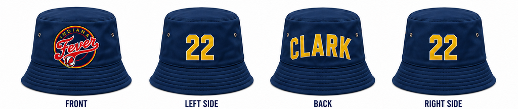 Indiana Fever Caitlin Clark Signature Bucket Hat