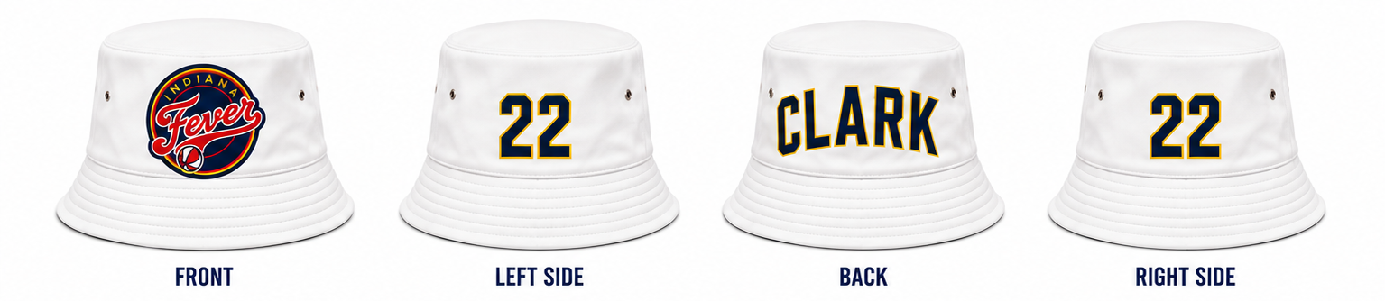Indiana Fever Caitlin Clark Signature Bucket Hat
